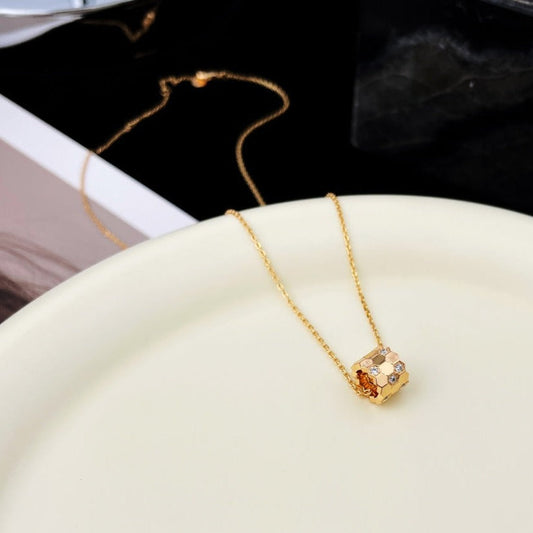 [Echo Fine ]BEE MINI PEDANT DIAMOND NECKLACE