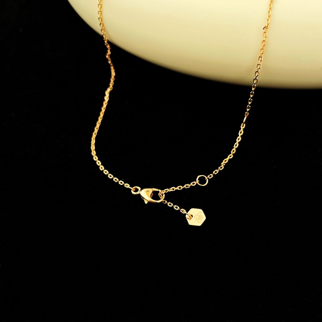 [Echo Fine ]BEE MINI PEDANT DIAMOND NECKLACE