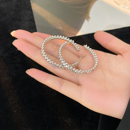 [Echo Fine ]CLASH HOOP EARRINGS