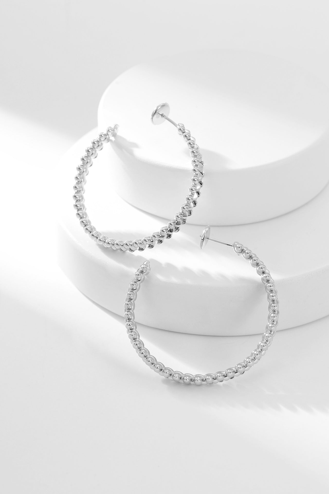 [Echo Fine ]CLASH HOOP EARRINGS