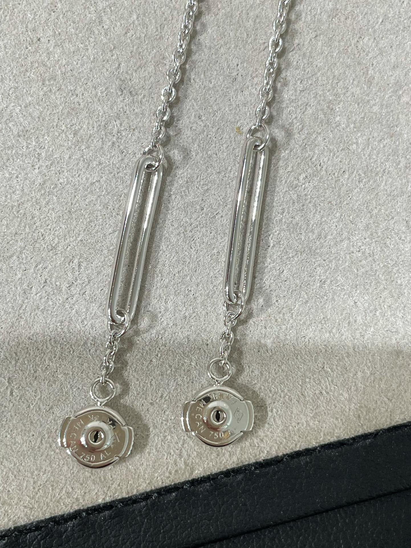 [Echo Fine ]CHAINE CHAOS DIAMOND DROP EARRINGS