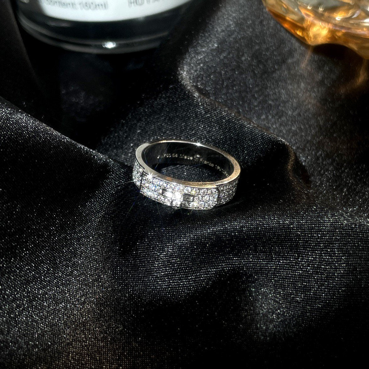 [Echo Fine ]KELLY SILVER DIAMOND RING