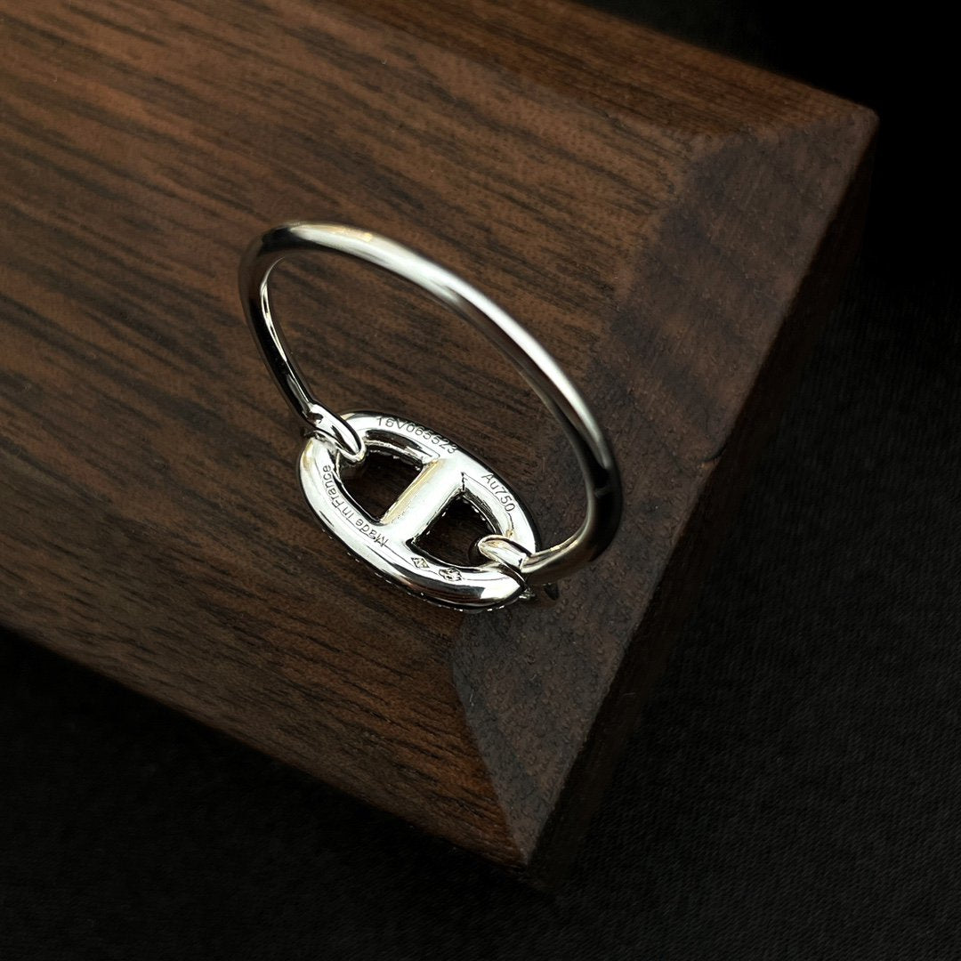 [Echo Fine ]RONDE SMALL SILVER DIAMOND RING