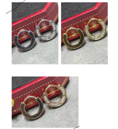 [Echo Fine ]LOVE DIAMOND EARRINGS