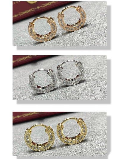[Echo Fine ]LOVE DIAMOND EARRINGS