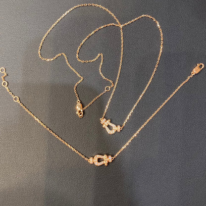 [Echo Fine ]FORCE 10 DIAMOND PINK GOLD NECKLACE MINI MODEL