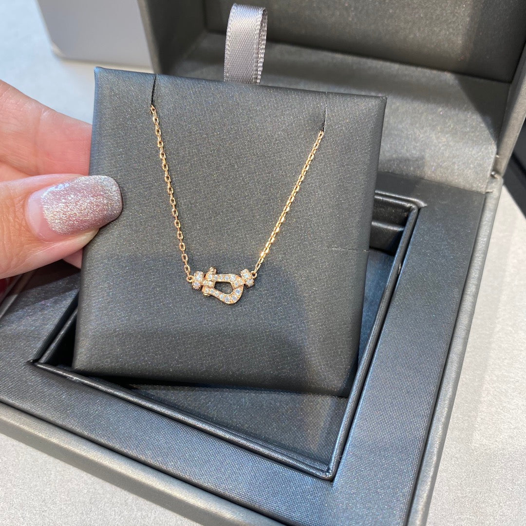 [Echo Fine ]FORCE 10 DIAMOND PINK GOLD NECKLACE MINI MODEL