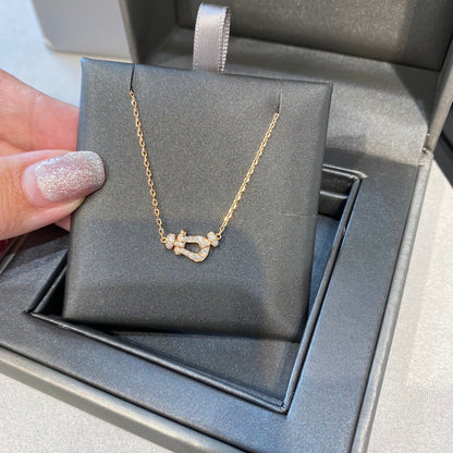 [Echo Fine ]FORCE 10 DIAMOND PINK GOLD NECKLACE MINI MODEL