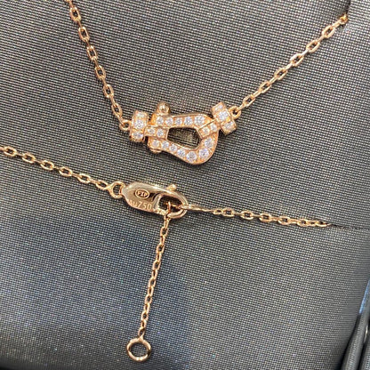 [Echo Fine ]FORCE 10 DIAMOND PINK GOLD NECKLACE MINI MODEL