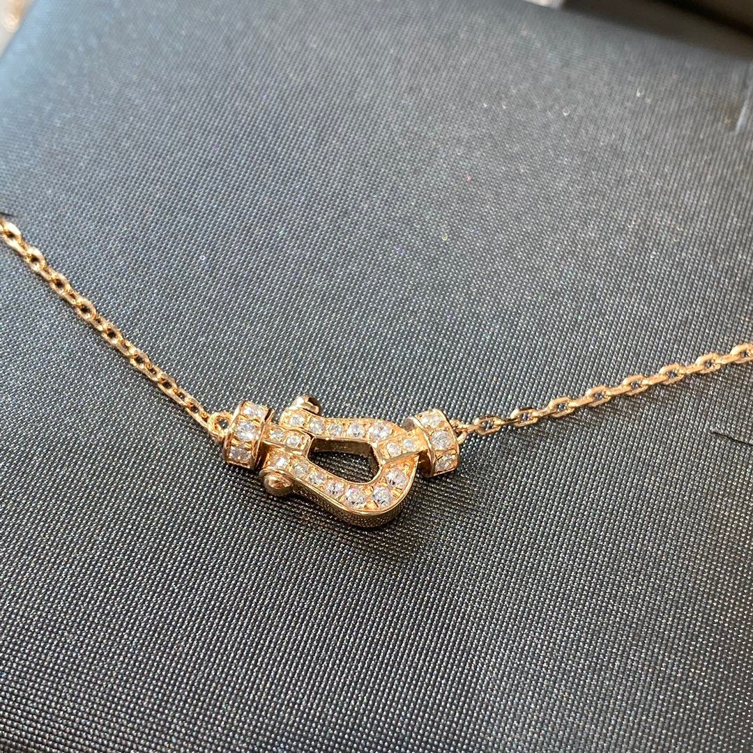 [Echo Fine ]FORCE 10 DIAMOND PINK GOLD NECKLACE MINI MODEL
