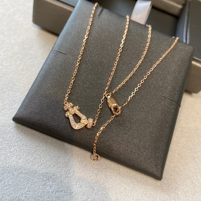 [Echo Fine ]FORCE 10 DIAMOND PINK GOLD NECKLACE MINI MODEL