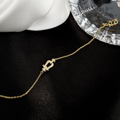 [Echo Fine ]FORCE 10 FULL DIAMOND BUCKLE CHAIN LINK MINI MODEL