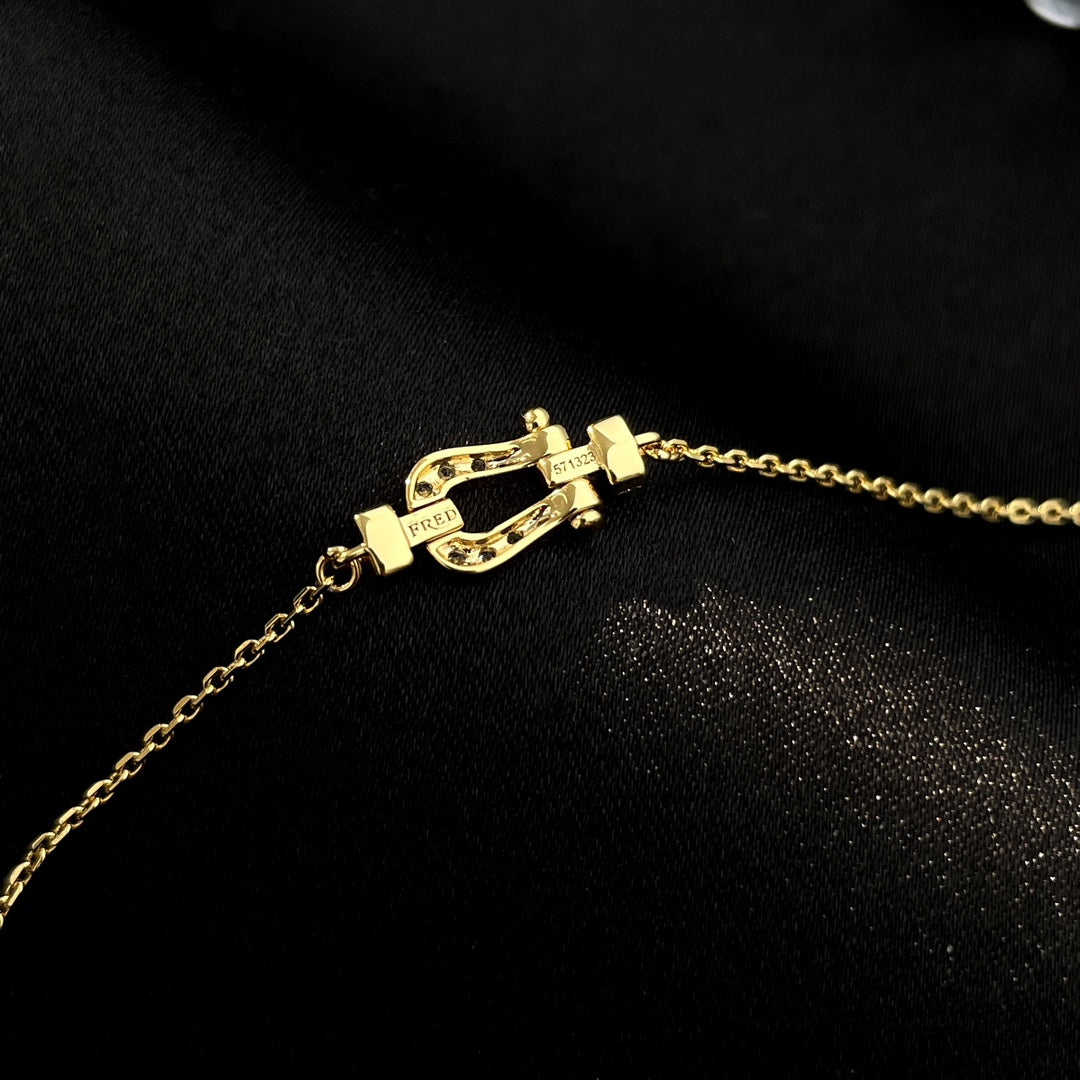 [Echo Fine ]FORCE 10 FULL DIAMOND BUCKLE CHAIN LINK MINI MODEL