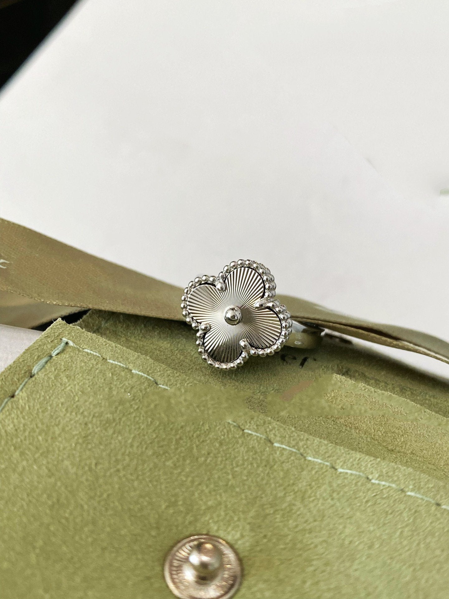 [Echo Fine ]CLOVER SILVER RING