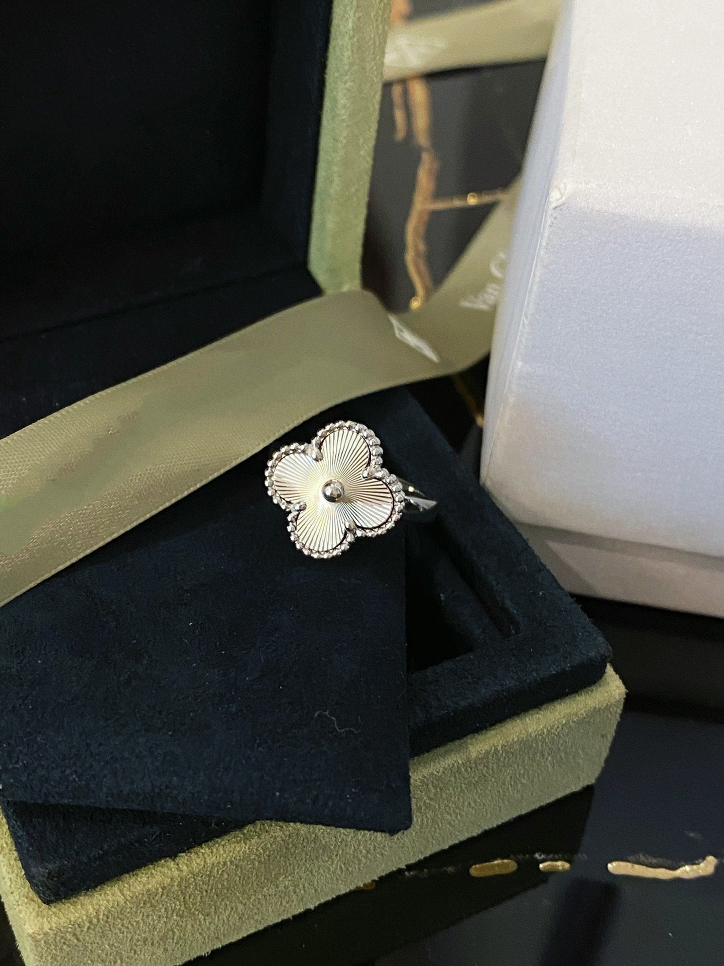 [Echo Fine ]CLOVER SILVER RING