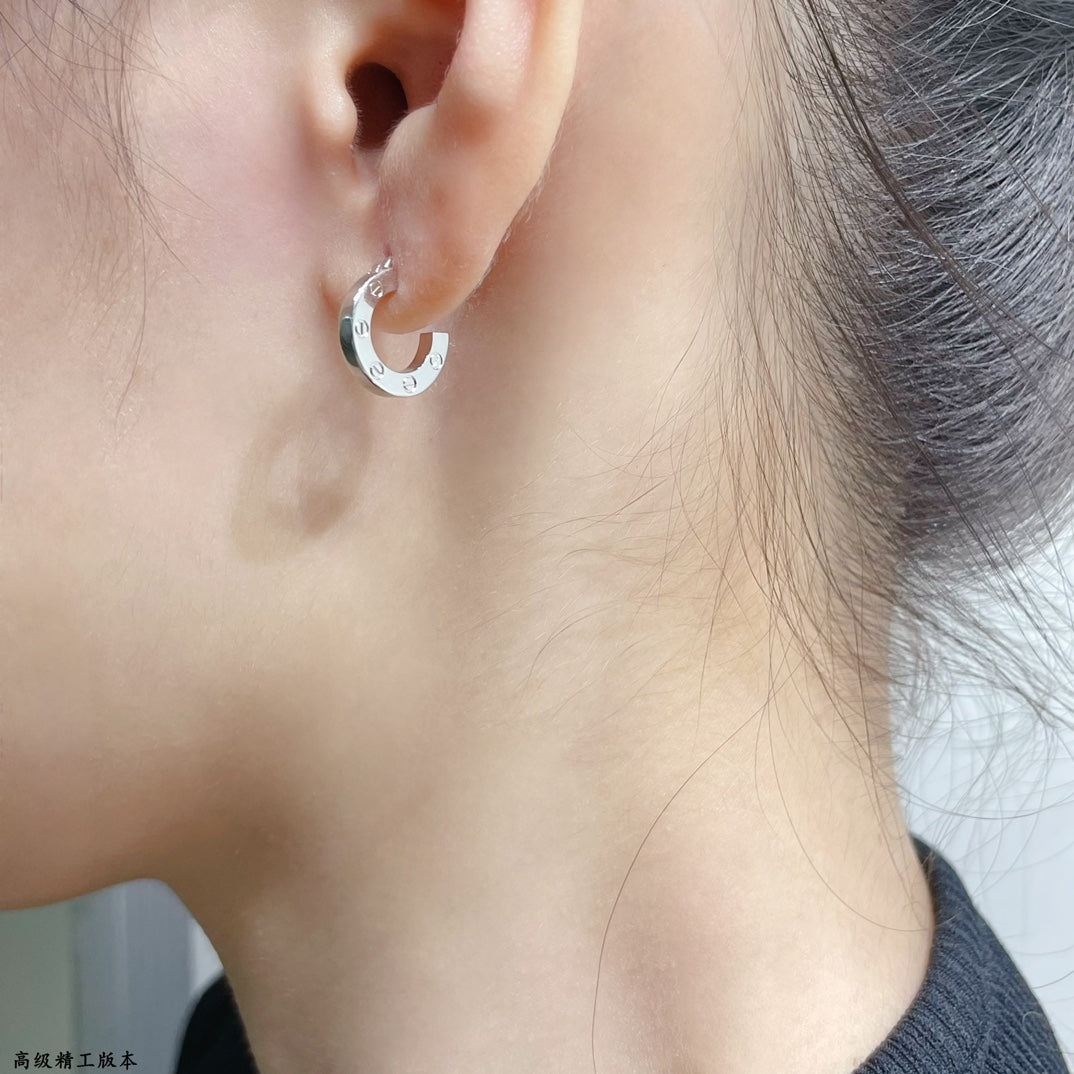[Echo Fine ]LOVE MINI EARRINGS