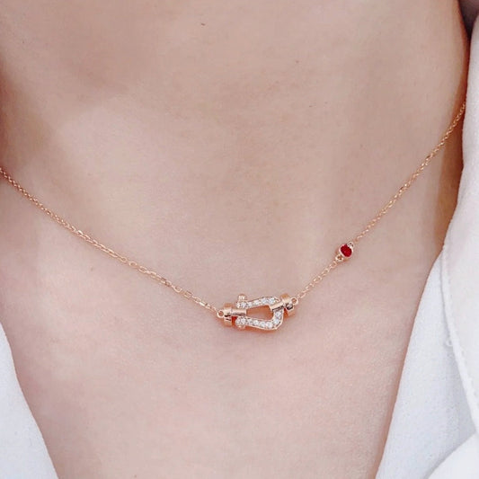 [Echo Fine ]FORCE 10 DIAMOND PINK GOLD NECKLACE