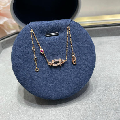 [Echo Fine ]FORCE 10 DIAMOND CHAIN LINK PINK GOLD BRACELET