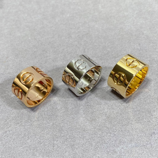 [Echo Fine ]LOVE 11MM LARGE RING