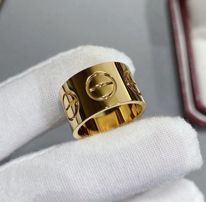 [Echo Fine ]LOVE 11MM LARGE RING