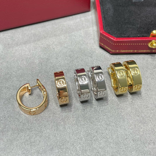 [Echo Fine ]LOVE 5.5MM EARRINGS