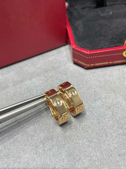 [Echo Fine ]LOVE 5.5MM EARRINGS