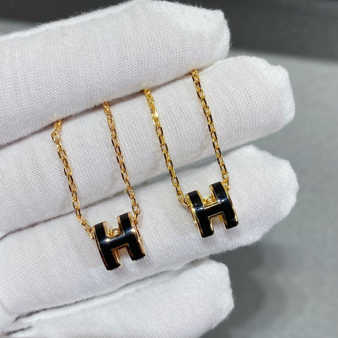 [Echo Fine ]MINI POP H NECKLACE
