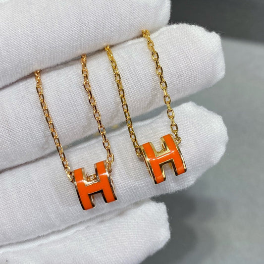 [Echo Fine ]MINI POP H NECKLACE