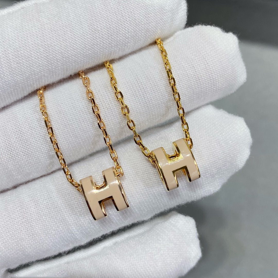 [Echo Fine ]MINI POP H NECKLACE