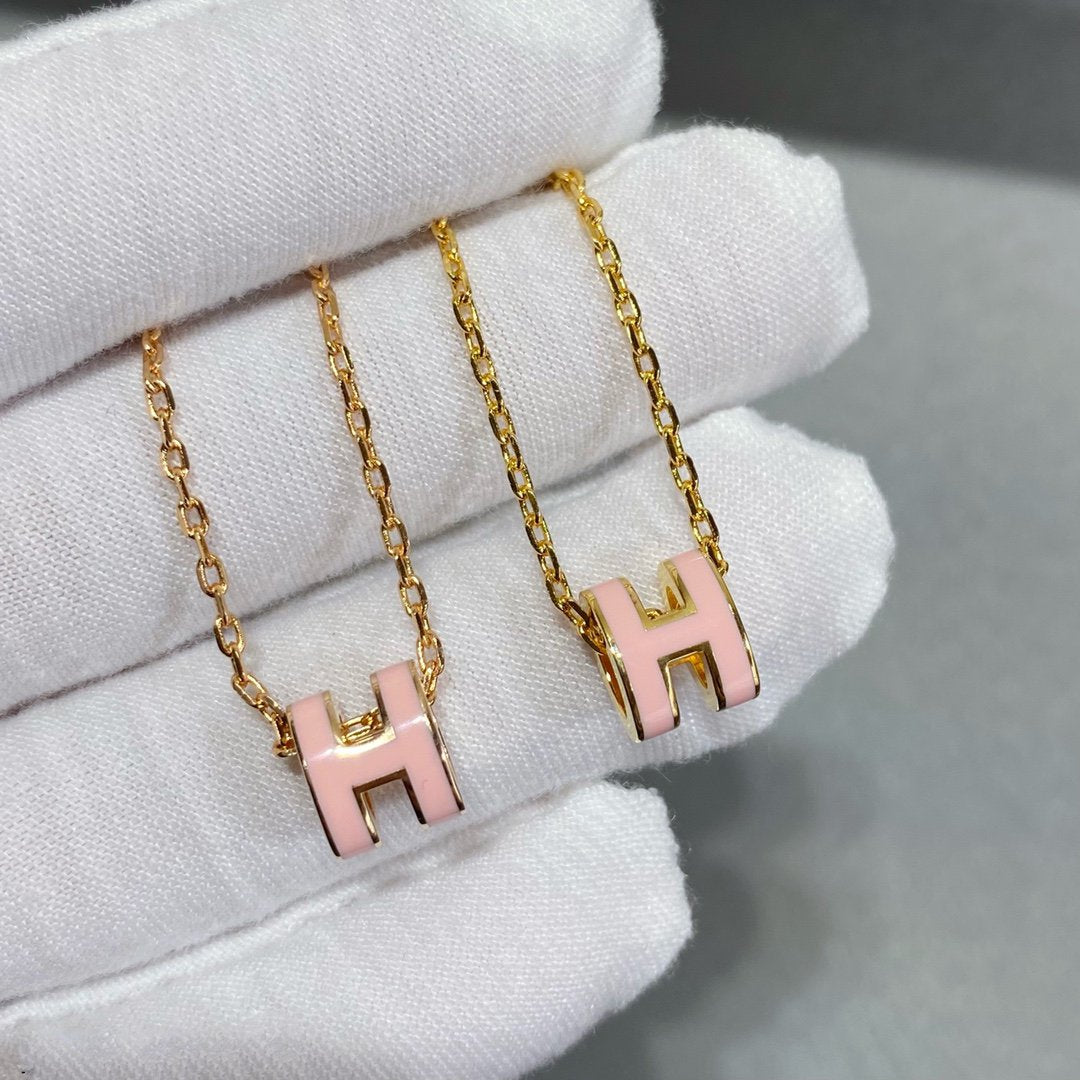 [Echo Fine ]MINI POP H NECKLACE