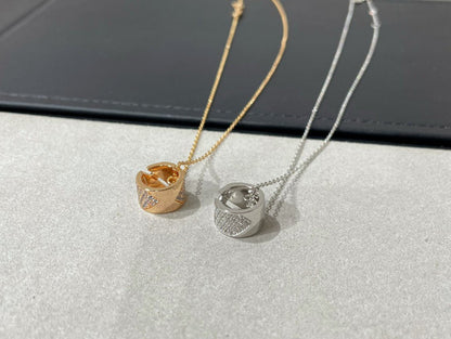 [Echo Fine ]LIENS EVIDENCE DIAMOND PAVED NECKLACE
