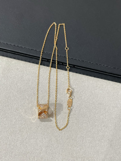 [Echo Fine ]LIENS EVIDENCE DIAMOND PAVED NECKLACE