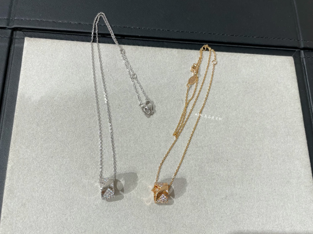 [Echo Fine ]LIENS EVIDENCE DIAMOND PAVED NECKLACE