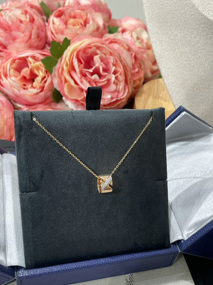 [Echo Fine ]LIENS EVIDENCE DIAMOND NECKLACE