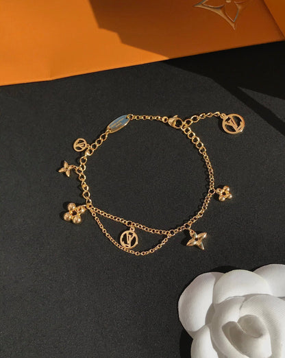 [Echo Fine ]BLOOMING PINK GOLD MOP BRACELET