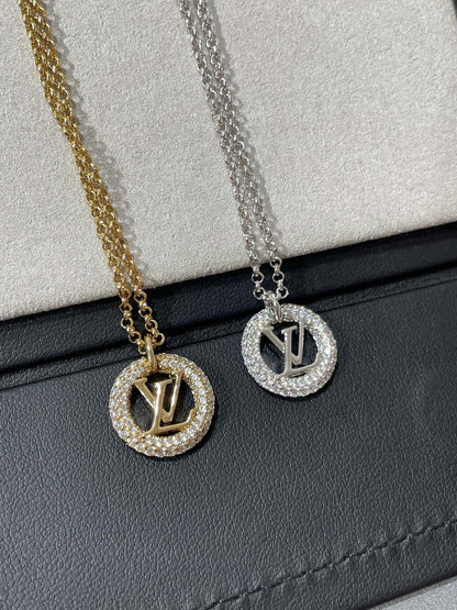 [Echo Fine ]BY NIGHT DIAMOND PAVED NECKLACE