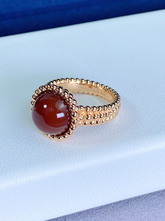 [Echo Fine ]PERLEE COULEURS ROSE GOLD RING