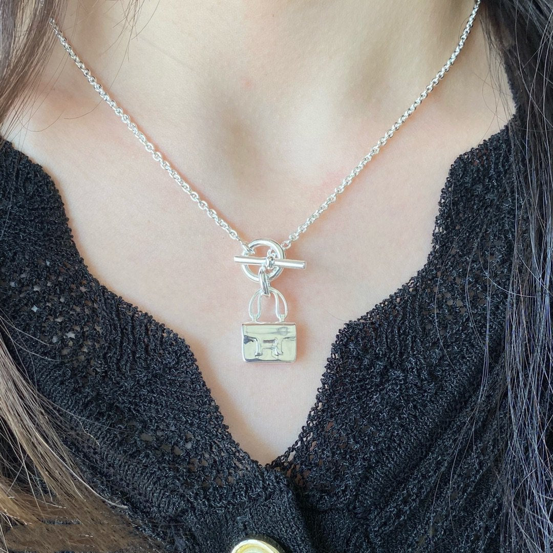 [Echo Fine ]CONSTANCE PEDANT SILVER NECKLACE