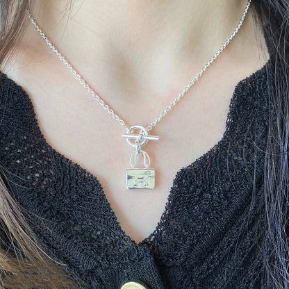 [Echo Fine ]CONSTANCE PEDANT SILVER NECKLACE
