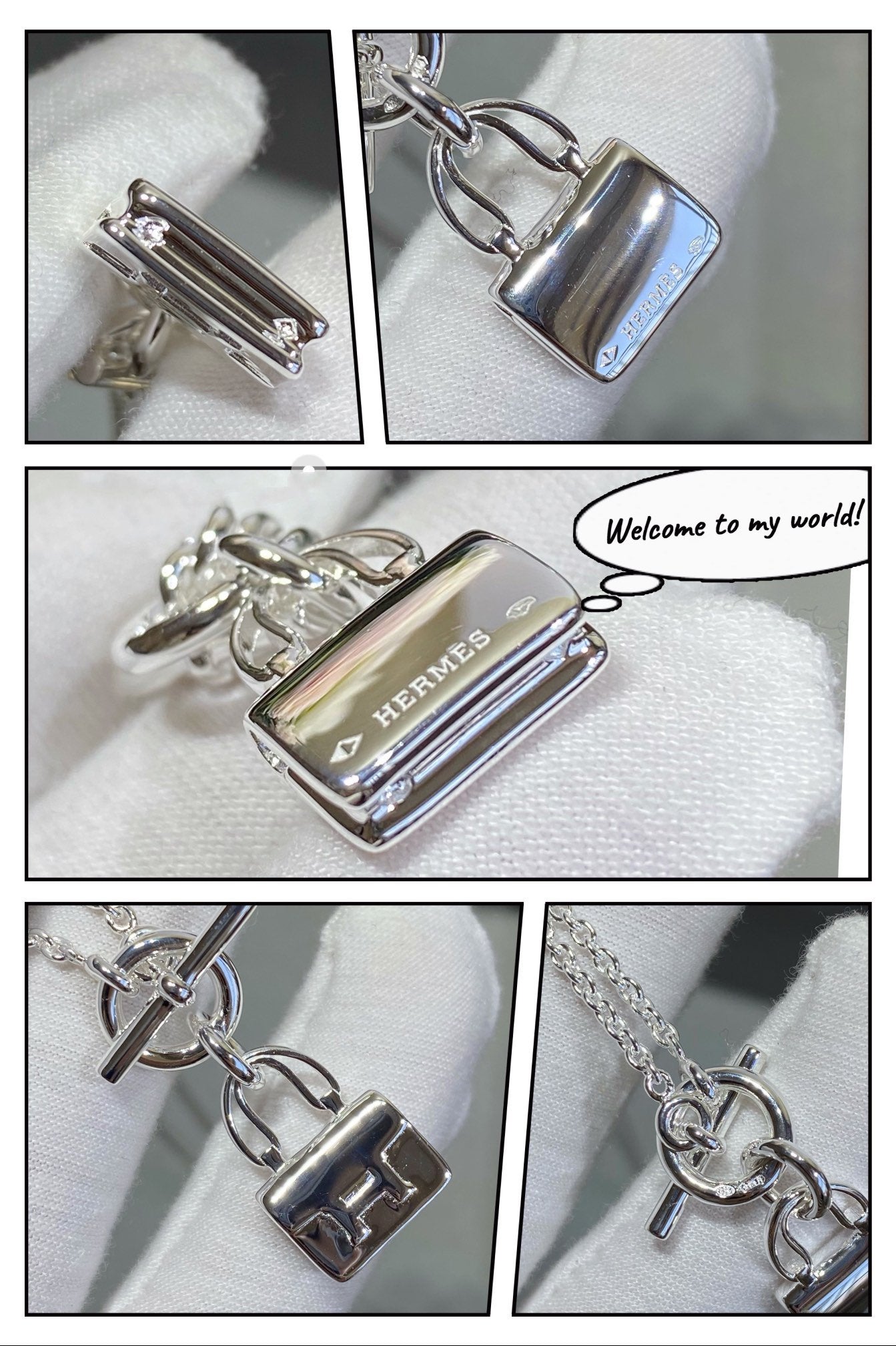[Echo Fine ]CONSTANCE PEDANT SILVER NECKLACE