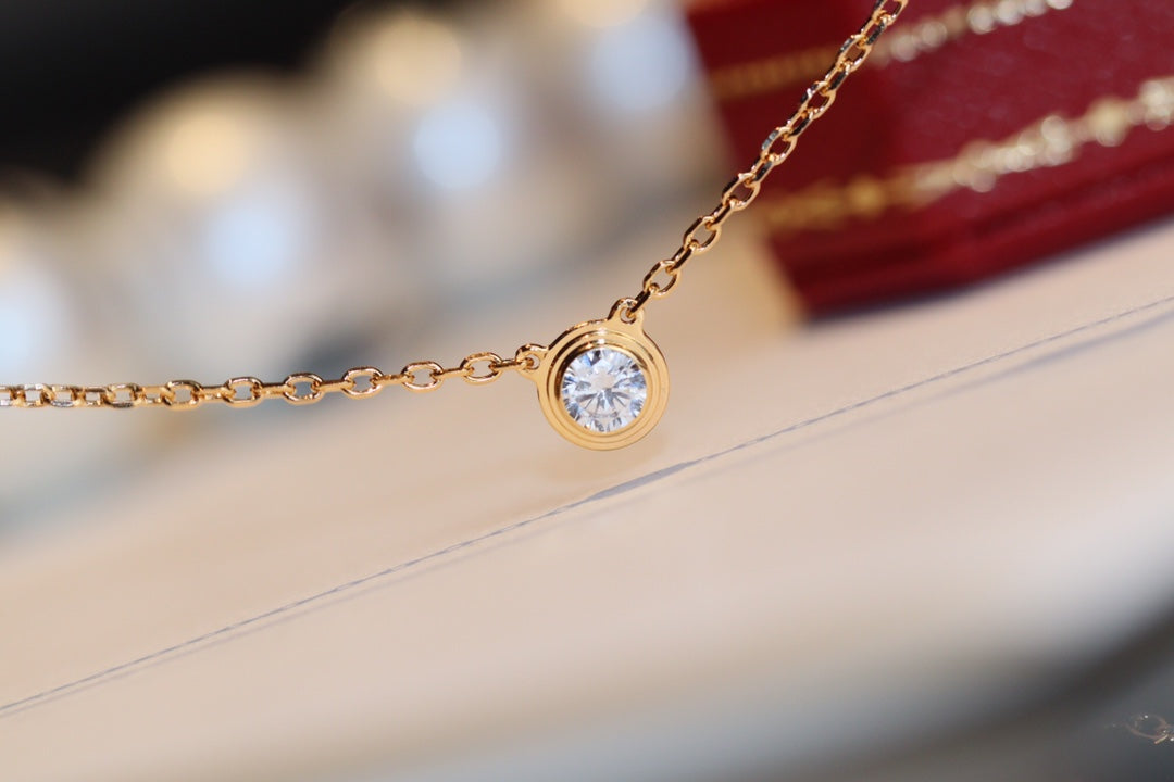 [Echo Fine ]DAMOUR DIAMOND NECKLACE