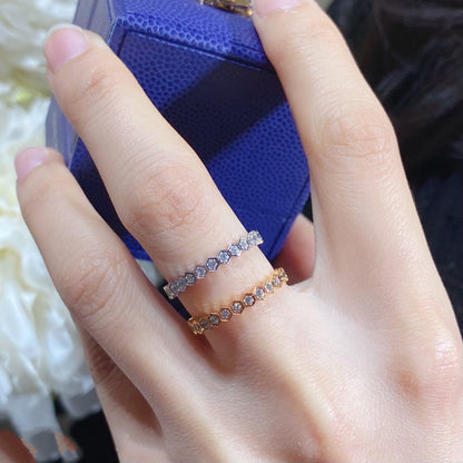 [Echo Fine ]BEE LOVE DIAMOND PAVED SMALL RING
