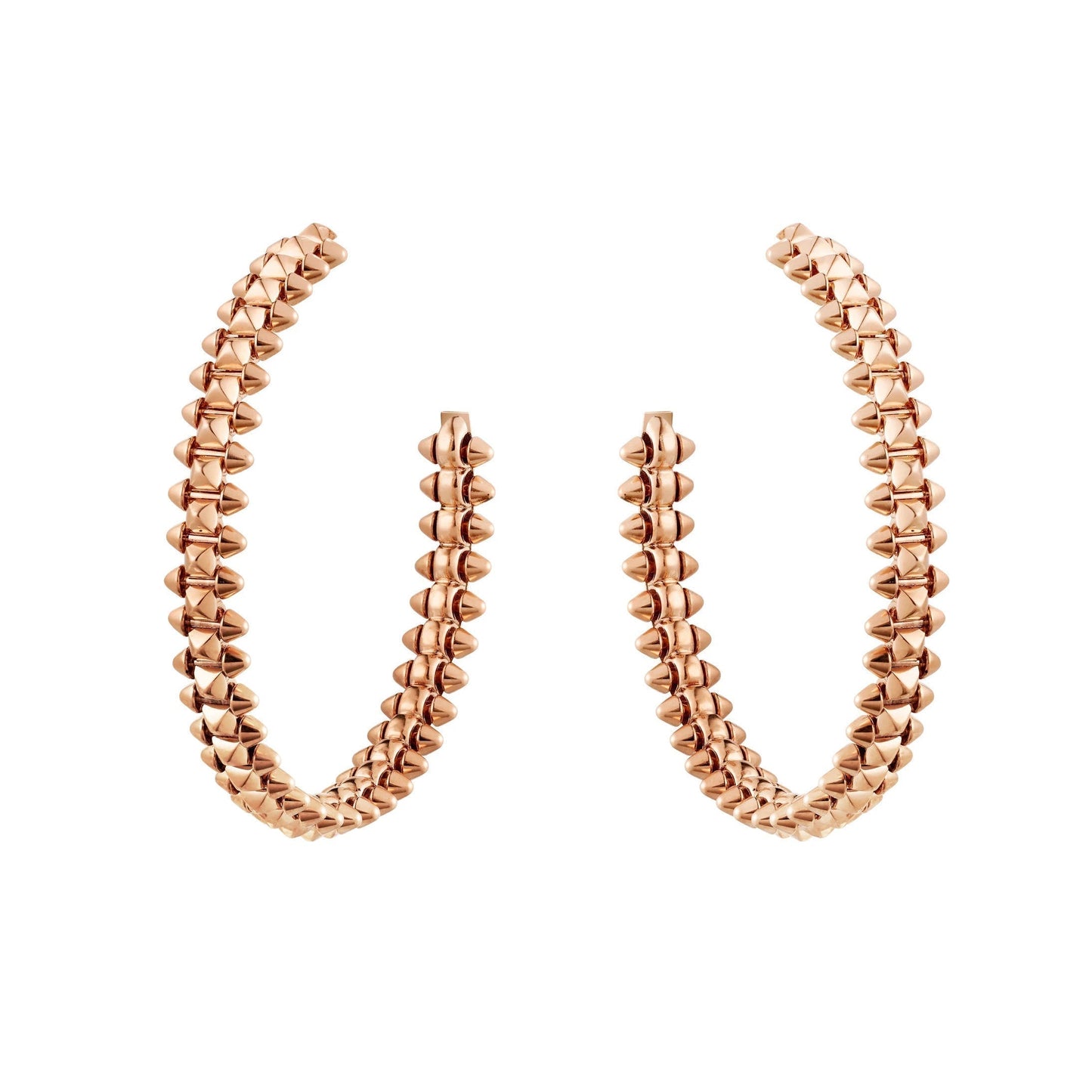 [Echo Fine ]CLASH LARGE HOOP EARRINGS