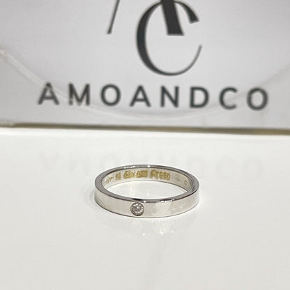 [Echo Fine ]LOVE RING 4MM 1 DIAMOND