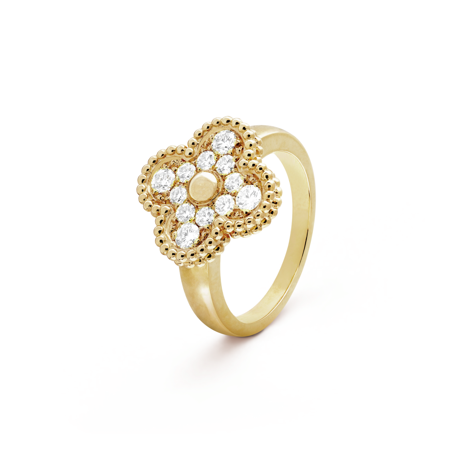 [Echo Fine ]CLOVER DIAMOND RING