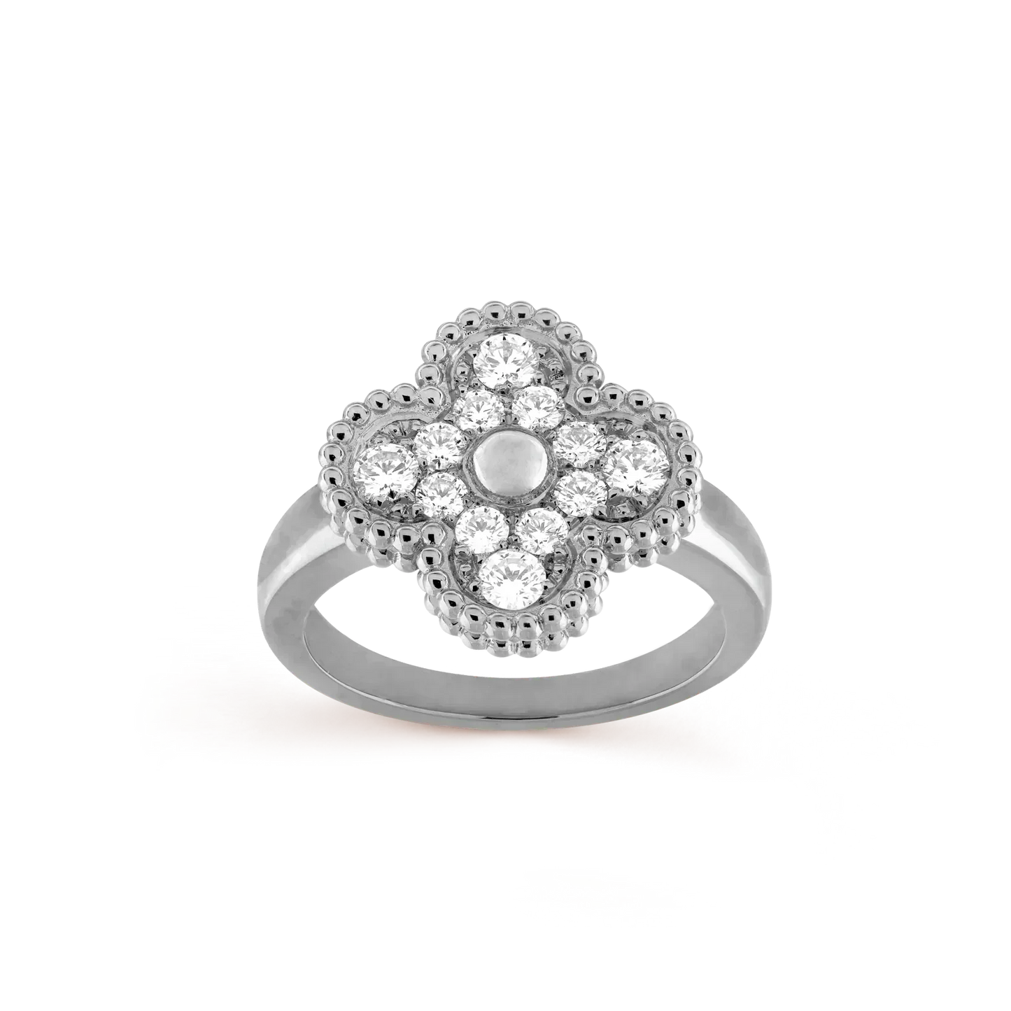 [Echo Fine ]CLOVER DIAMOND RING
