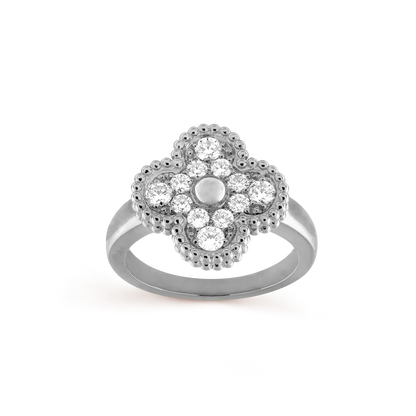 [Echo Fine ]CLOVER DIAMOND RING