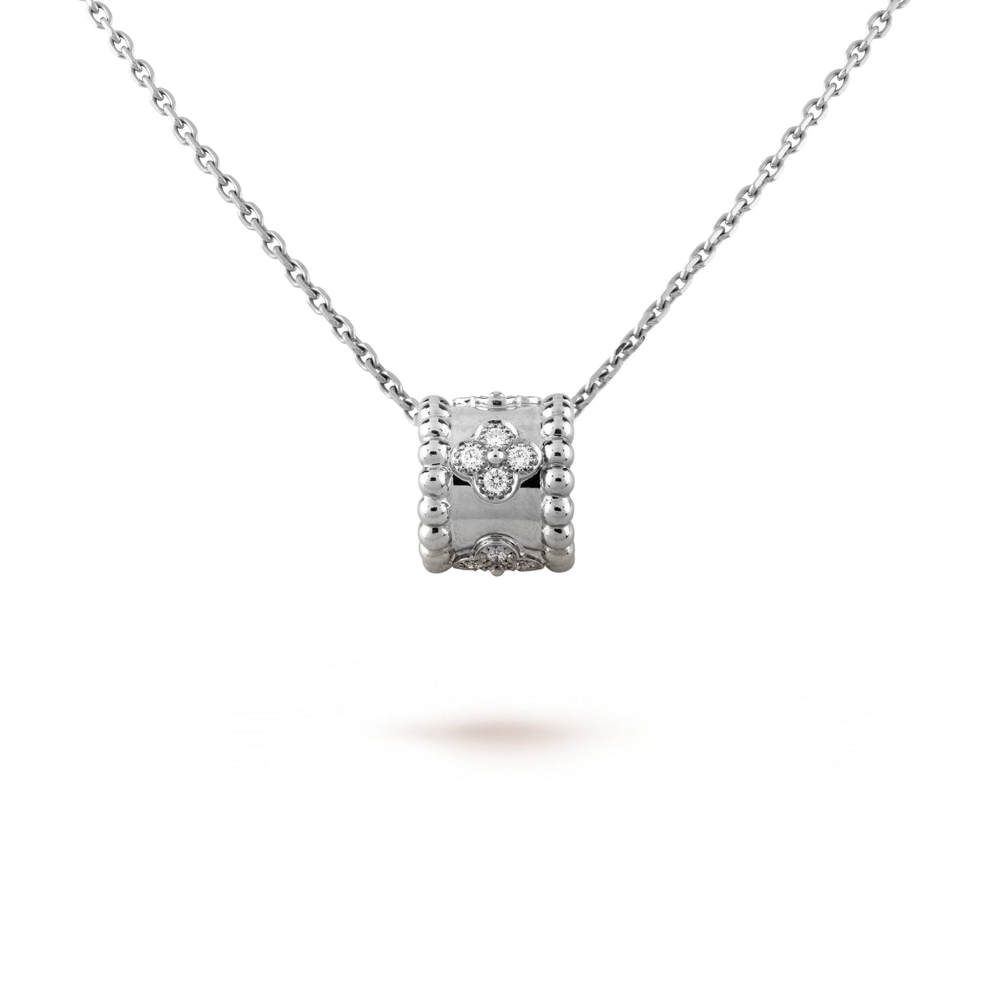 [Echo Fine ]PERLEE PEDANT SIVLER DIAMOND NECKLACE
