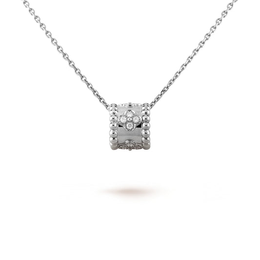 [Echo Fine ]PERLEE PEDANT SIVLER DIAMOND NECKLACE