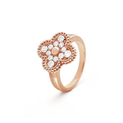 [Echo Fine ]CLOVER DIAMOND RING